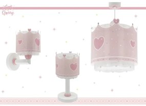 Dalber 61102 -Lampadario per bambini LITTLE QUEEN 1xE27/60W/230V