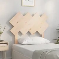 Testiera per Letto 92x3x81 cm in Legno Massello di Pino 819200