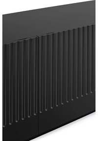 Cassettiera nera , larghezza 200 cm Doric - Teulat