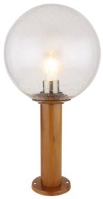 Lampione da giardino, Sfera H 50 cm, bronzo, IP44 GLOBO