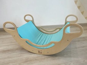 Cuscinetto per Altalena Montessori 6in1 smile con elastan - turchese