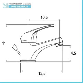 Set rubinetti lavabo bidet e doccia incasso con scarico automatico Kant
