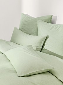 Copripiumino in flanella a righe sottili Javon