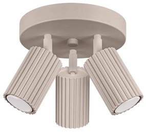 Brilagi - Faretto CRESTO 3xGU10/10W/230V taupe