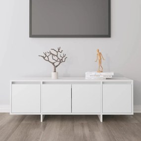 Mobile Tv Bianco 120x30x40,5 Cm İn Truciolato /