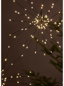 Decorazione luminosa nera per esterni ø 25 cm Meteor - Markslöjd