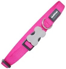 Collare per Cani Red Dingo Liscio Fucsia 24-37 cm