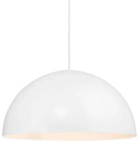 Nordlux - Lampadario a sospensione con filo ELLEN 1xE27/40W/230V bianco
