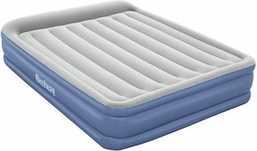 Letto Gonfiabile Bestway Tritech Matrimoniale 203x152x46 cm Supporta fino a 300 kg si Gonfia in 4 Minuti con Rinforzo Perimetrale