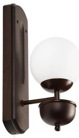 Brilagi - LED Applique COTTAGE 1xG9/40W/230V faggio/bianco