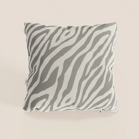 Stripe cuscini geometrici in tessuto Idrorepellente disponibile in diversi colori grigio