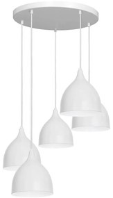 Lampadario a sospensione con filo NOAK 5xE27/60W/230V