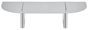 Mensola color argento opaco in acciaio inox 60 cm Oru – Blomus