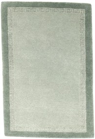 Nepal Tappeto orientale 90 x 60 Verde (Indian) Annodato A Mano