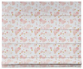 Tenda a rullo bianca e rosa per bambini 170x160 cm Magic - Yellow Tipi