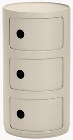 Contenitore di design con 3 cassetti Componibili, alt. 59 cm