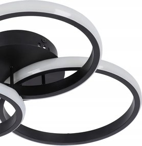 Plafoniera LED dimmerabile LED/70W/230V 3000-6500K nera + telecomando