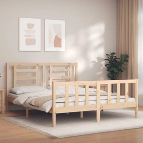 Giroletto Senza Materasso 160x200 Cm İn Legno Massello Di Pino /