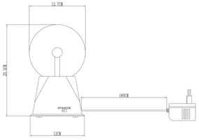 Globo 280110 - Lampada da tavolo LED PLASMA LED/3,6W/230V
