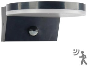 LED Applique da esterno con sensore TESA LED/10W/230V IP54 nero