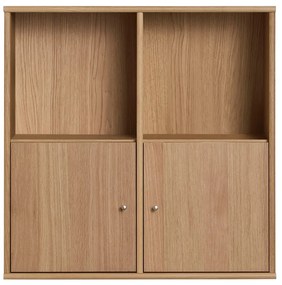 Libreria a sospensione in rovere naturale 70x70 cm Mistral - Hammel Furniture