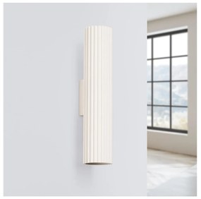 Lampada da parete color crema Gleam – Sollux