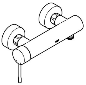 GROHE 33636001 - Miscelatore doccia ESSENCE, cromo lucido