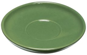 Tazza verde e crema in gres Amare - Hübsch