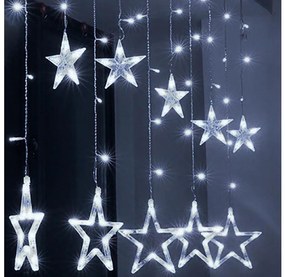 Brilagi - LED Tenda natalizia per esterni 123xLED/3xAA/USB 3m IP44 bianco freddo