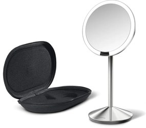 Specchio per make-up con illuminazione/con ingrandimento (10x) ø 12 cm Travel – simplehuman