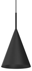 Lampada a sospensione con cavo CAPITAL 1xGX53/15W/230V, diam. 17 cm, nero