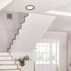 Faretto LED WOODY SPOT 16,5W 230V 4000K noce Ø18,5 cm