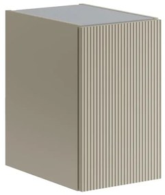 Armadietto bagno a terra Opera 1 anta P 45.5 x L 30 x H 50 cm laccato opaco sabbia