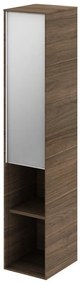 Colonna per mobile bagno Neo SENSEA 1 anta P 35 x L 30 x H 154 cm noce legno