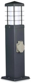 Lampada da esterno con prese 1xE27/13W/230V IP44