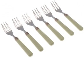 Forchette da Dolce Set 6pz - Osteria Posate Colorate Moderne
