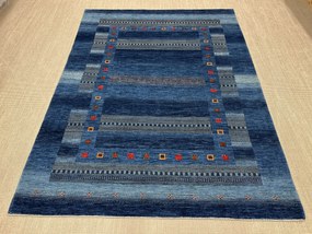 Loribaft Tappeto 250x330 Blu (Iran) Annodato A Mano