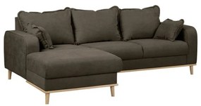 Divano angolare marrone (angolo sinistro) Beata - Ropez