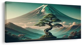 Quadro su tela – Pace sotto il monte Fuji