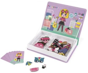 Janod - Set magnetico interattivo MAGNETIBOOK bambina