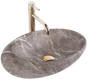 Lavabo da appoggio Rea Roxy B Stone NATURE