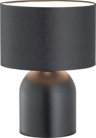 Lampada ASPEN LN1 BLACK E27 da Tavolo Scrivania e Comodino