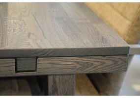 Tavolo da pranzo in rovere marrone scuro 170 x 95 cm Brooklyn - Rowico