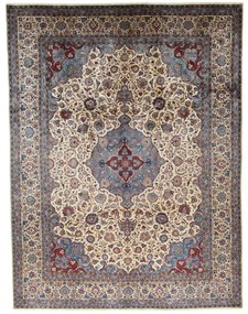 Kashan Tappeto persiano 330x430 Beige (Iran) Annodato A Mano