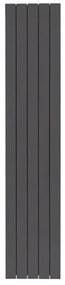 Termosifone in alluminio 5 elementi interasse 1800 mm PRODIGE SUPERIOR ardesia