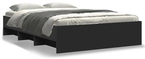 Giroletto Nero 120x200 Cm İn Legno Multistrato /