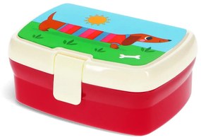 Porta merenda per bambini Sausage Dog - Rex London