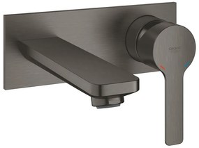 Rubinetto per lavabo ad incasso Lineare grigio spazzolato GROHE