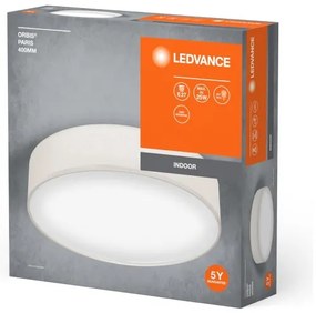 Ledvance - Plafoniera ORBIS PARIGI 2xE27/25W/230V color crema