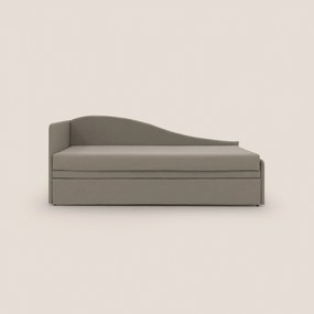 Nolo Divano duplex con doppio letto in tessuto simil cotone impermeabile T13 tortora